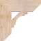 Ekena Millwork Merced Slat Smooth Bracket, Douglas Fir, 5 1/2"W x 20"D x 20"H BKT06X20X20MRC06SDF - alternate 4